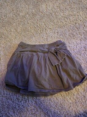 Circo Purple Girls' Bow Skort